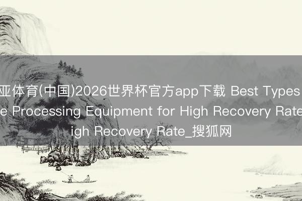 博亚体育(中国)2026世界杯官方app下载 Best Types of Iron Ore Processing Equipment for High Recovery Rate_搜狐网